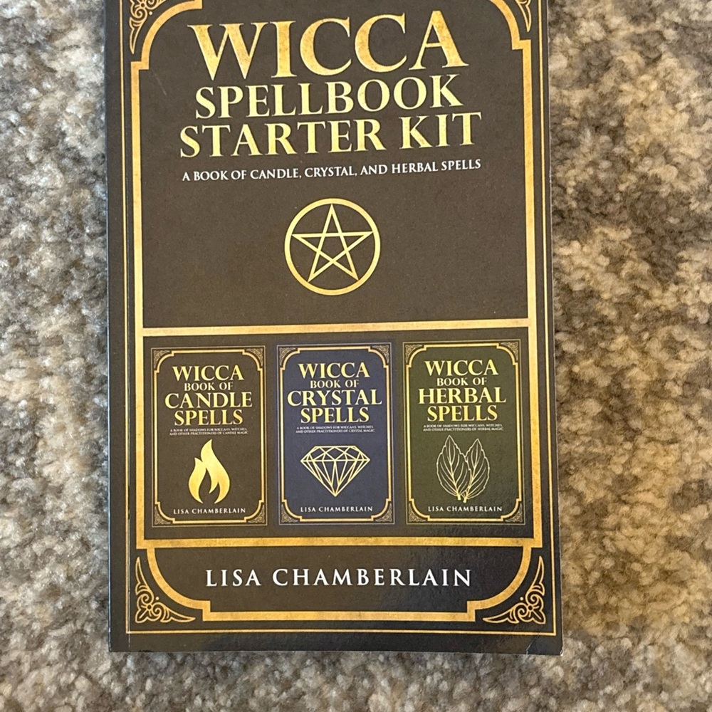 Wicca Spellbook Starter Kit